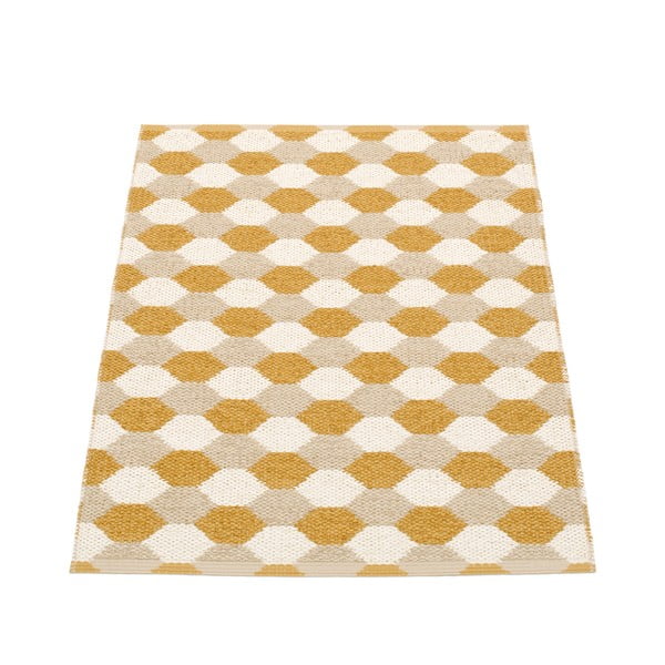 Dywan odpowiedni na zewnątrz w kolorze ochry 70x100 cm Dana Ochre – Pappelina