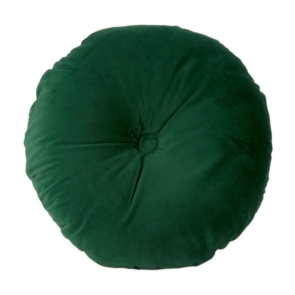 Zielona poduszka bawełniana PT LIVING, ⌀ 45 cm