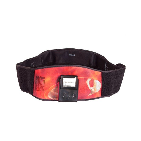 Czerwony pas do elektrostymulacji InnovaGoods Abdo King-image-4