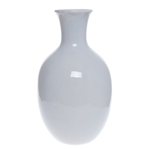 Szary wazon ceramiczny EwaxTulip, wys. 35 cm