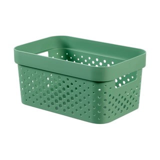 Zielony koszyk Curver Infinity Dots, 4,5 l