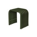 Zielone metalowe krzesło ogrodowe Nokk – noo.ma