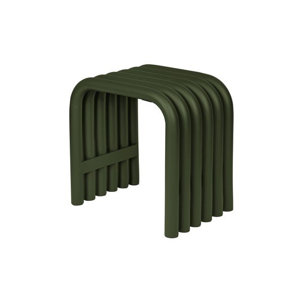 Zielone metalowe krzesło ogrodowe Nokk – noo.ma