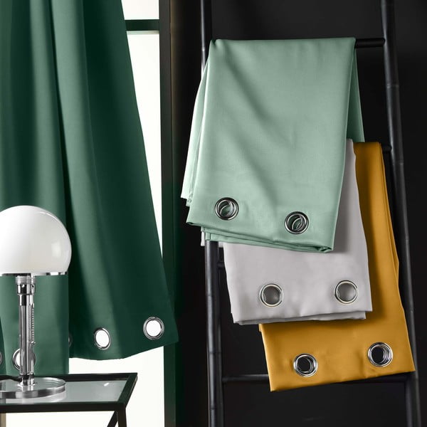 Jasnozielona zasłona zaciemniająca 135x180 cm Occult – douceur d'intérieur-image-3