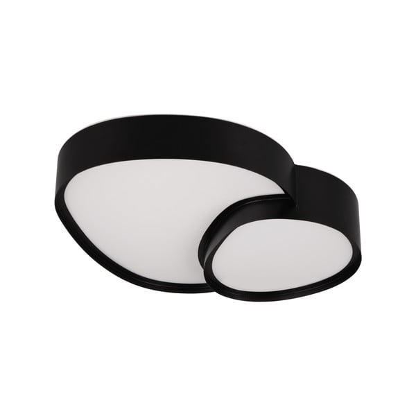 Czarna lampa sufitowa LED 36x43.5 cm Rise – Trio-image-3
