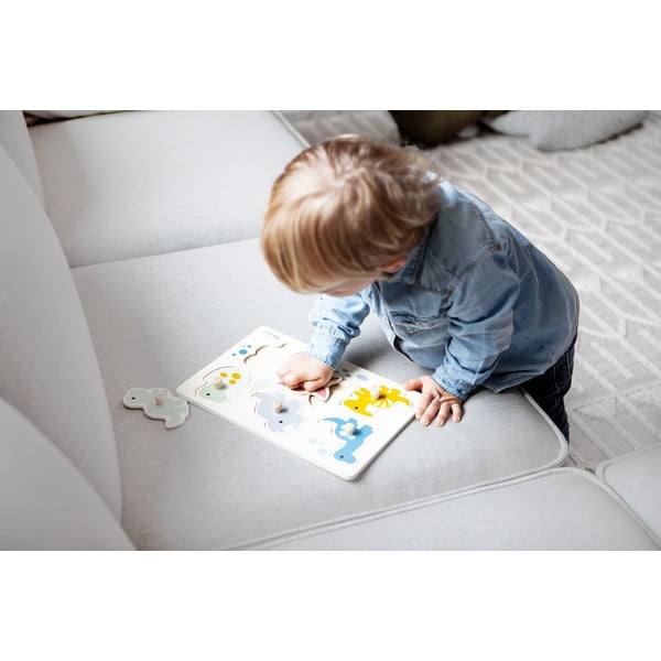 Drewniane puzzle (liczba elementów 6) Dinosaurs – Kindsgut-image-2