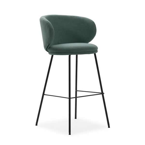 Zielone hokery zestaw 2 szt. (wysokość siedziska 65 cm) Rush – Marckeric