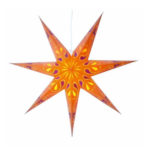 Gwiazda świecąca Siri Orange, 70 cm