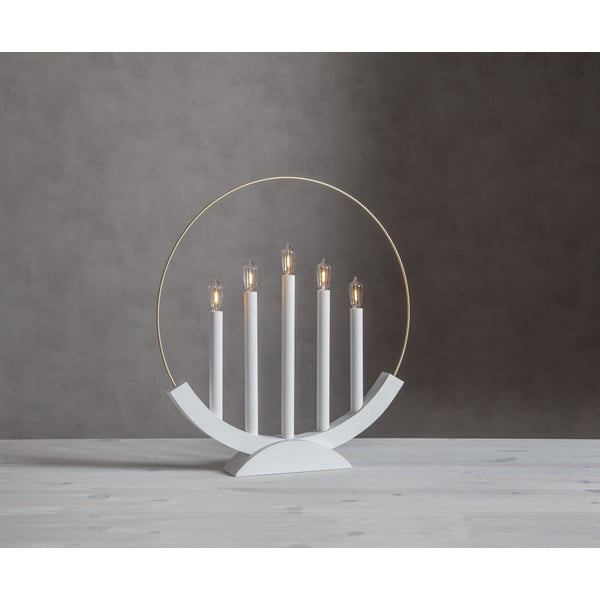 Biała świąteczna dekoracja świetlna Brace – Star Trading-image-2