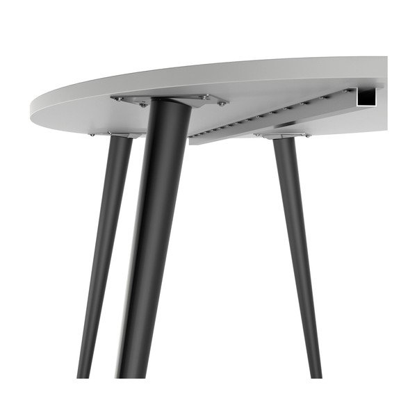 Stół z białym blatem 160x80 cm Oslo – Tvilum-image-3