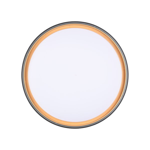 Czarna lampa sufitowa LED ø 40 cm Felis – Reality-image-4