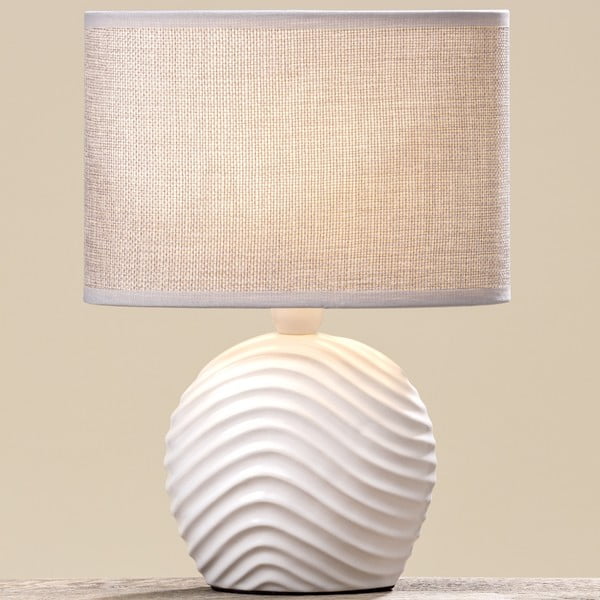 Ceramiczna lampa stołowa Boltze Wave