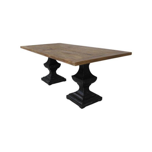 Blat do stołu z drewna tekowego HSM collection, 210x100 cm-image-4