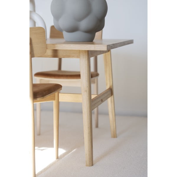 Stół w dekorze dębu 100x220 cm Plainfield – Rowico-image-3