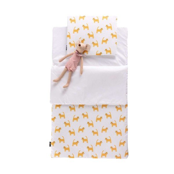 Śpiwór dziecięcy Yellow Cats – Yellow Tipi-image-1