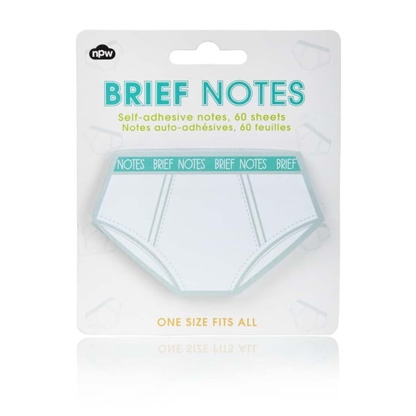 Biały notesik npw™ Brief Notes