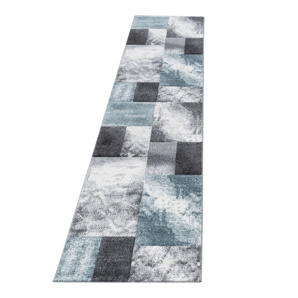 Niebiesko-szary chodnik 80x300 cm Hawaii – Ayyildiz Carpets