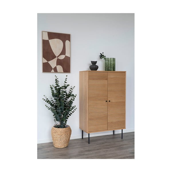 Zielony szklany wazon (wysokość 26,5 cm) – House Nordic-image-2