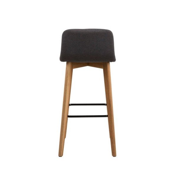 Zestaw 2 szarych hokerów Actona Arosa-image-3