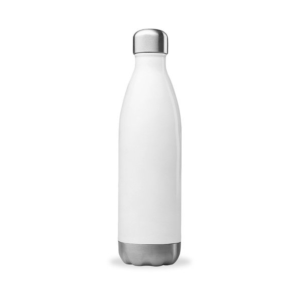 Biała butelka podróżna ze stali nierdzewnej 750 ml Originals – Qwetch-image-1