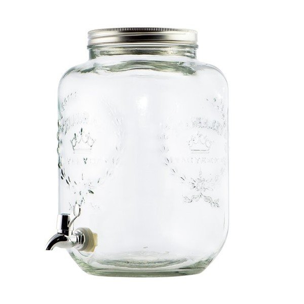 Szklana beczułka na lemoniadę Dispenser, 8 l-image-1