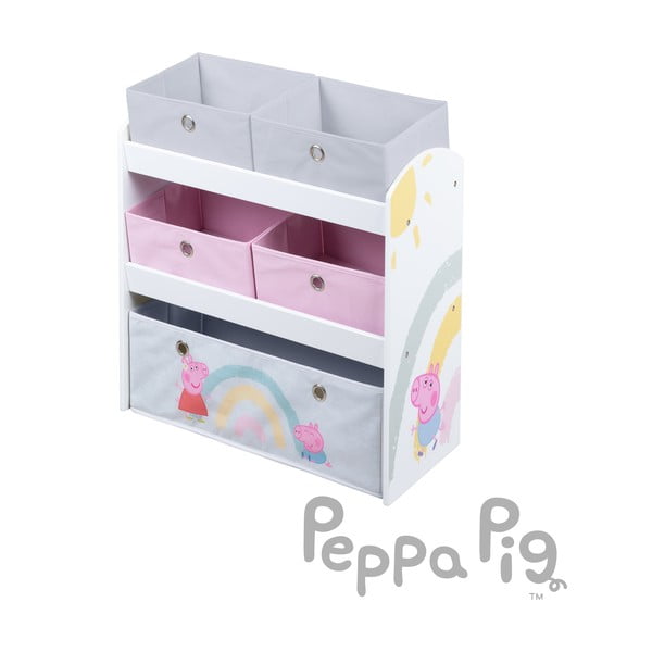 Dziecięcy pojemnik na zabawki 63.5x29.5x67 cm Peppa Pig – Roba-image-1