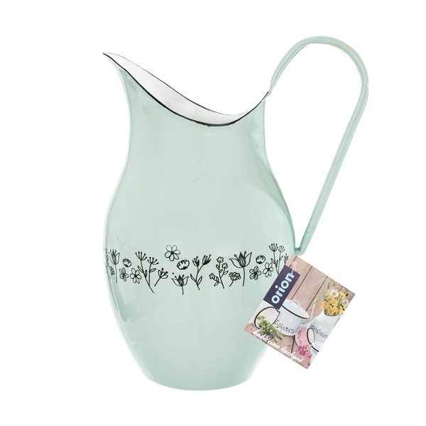 Miętowy emaliowany dzbanek Orion Meadow, 2,5 l-image-2