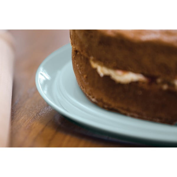 Niebieski metalowy pojemnik na ciasto Kitchen Craft Nostalgia, ⌀ 28,5 cm-image-3