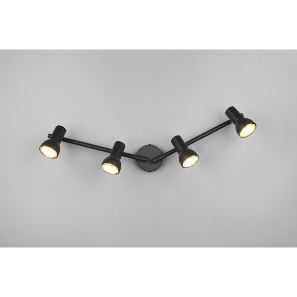 Czarna lampa punktowa ø 8 cm Cantar – Reality-image-1