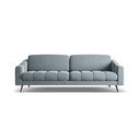 Jasnoniebieska aksamitna sofa 238 cm Nalu – Makamii