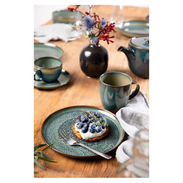 Zielony porcelanowy talerz Villeroy & Boch Like Crafted, ø 26 cm-image-4
