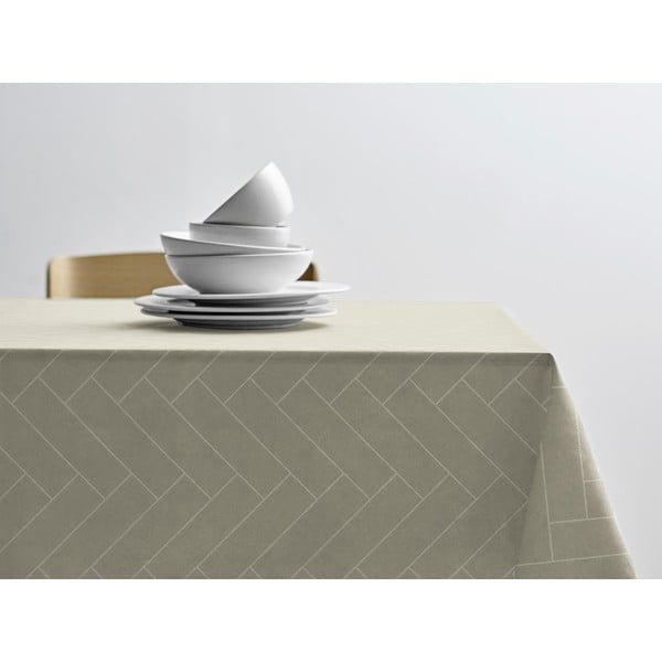 Adamaszkowy obrus 140x320 cm Tiles Damask – Södahl
