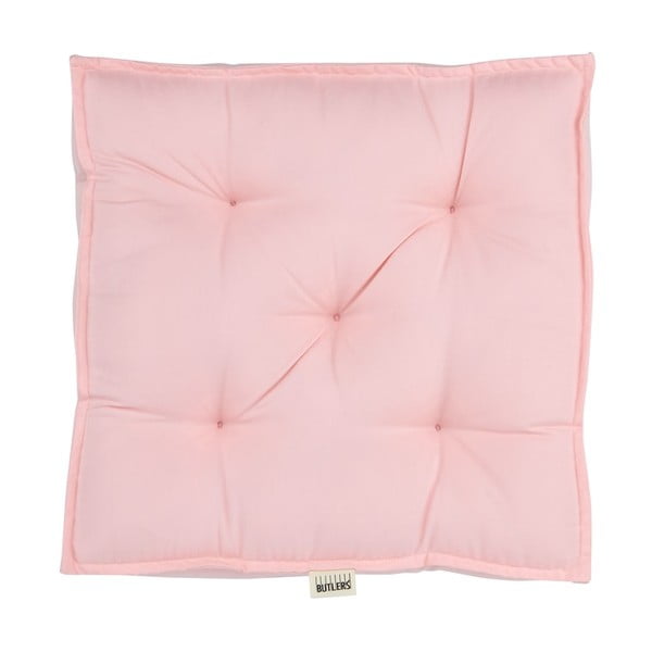 Różowa poduszka do siedzenia Butlers Solid