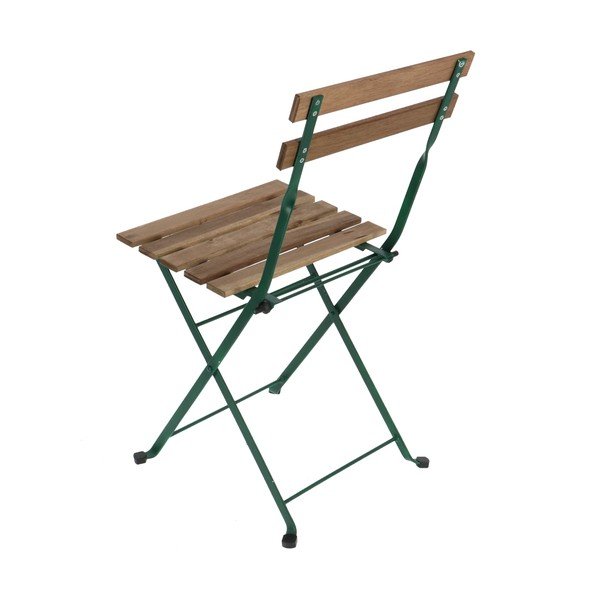 Zielono-beżowe metalowe krzesło ogrodowe – Esschert Design-image-4
