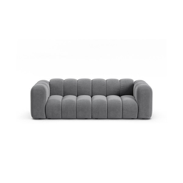 Jasnoszara sofa 228 cm Lupine – Micadoni Home
