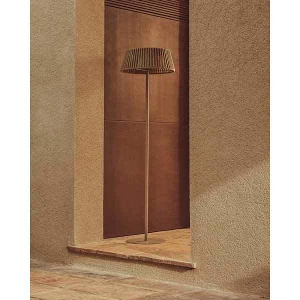 Lampa zewnętrzna przenośna/stojąca LED solarna (wysokość 160 cm) Aldet – Kave Home-image-3