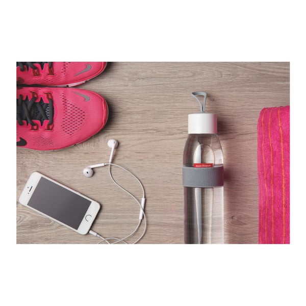 Różowa butelka na wodę Mepal Ellipse, 500 ml-image-3