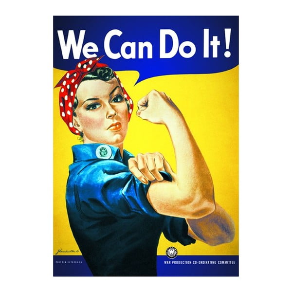 Plakat We Can Do It, 61x91 cm