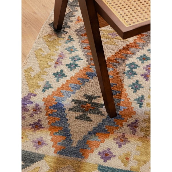 Wełniany chodnik dwustronny tkany ręcznie 60x190 cm Kamal Oasis – Nouristan-image-3