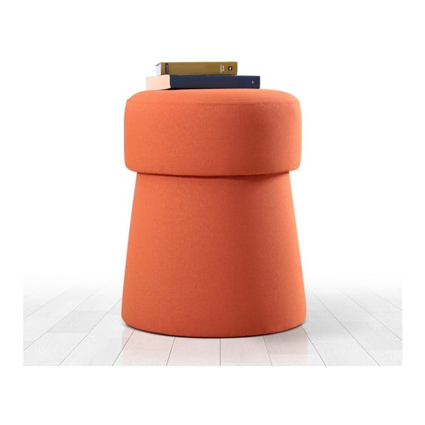 Pomarańczowy puf Beans – Artie-image-2