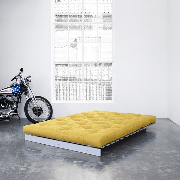 Sofa rozkładana Karup Roots Cool Gray/Amarillo-image-3