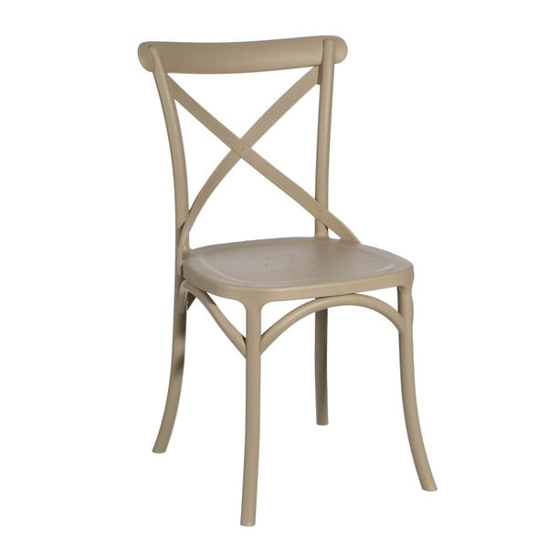 Beżowe krzesło Ixia Johanne