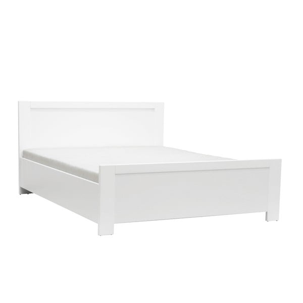 Białe łóżko 2-osobowe Mazzini Beds Sleep, 160x200 cm