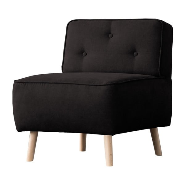 Czarny fotel Kooko Home Lounge