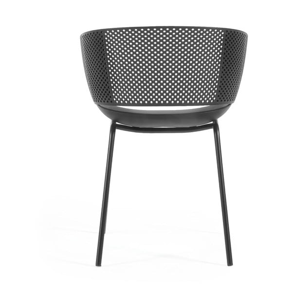 Czarne krzesła zestaw 4 szt. Yeray – Kave Home-image-4