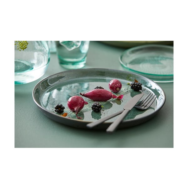 Zielony/czarny kamionkowy talerz ø 27 cm Gastro Green/Black – Bitz-image-2