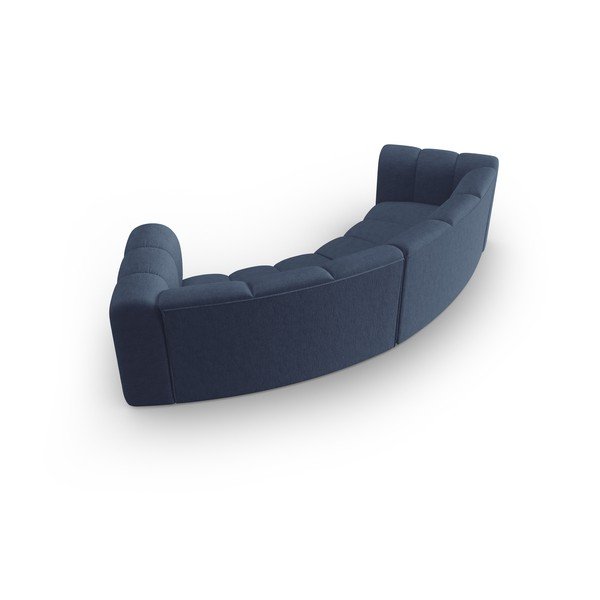 Niebieska sofa 322 cm Lupine – Micadoni Home-image-3