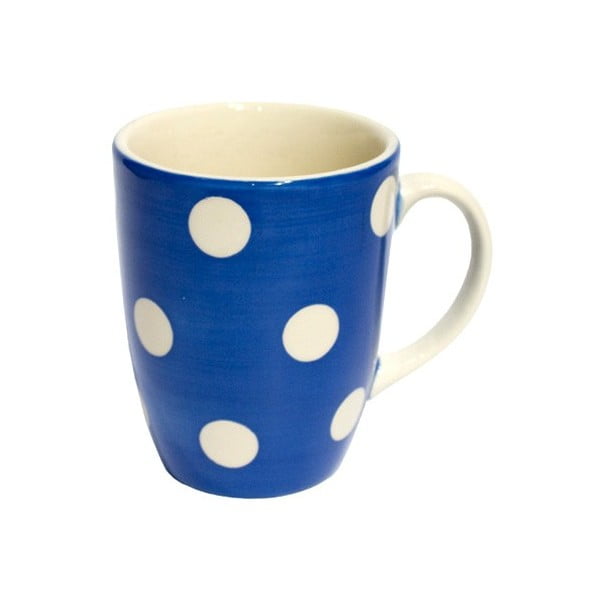 Kubek w kropki French Blue Mug