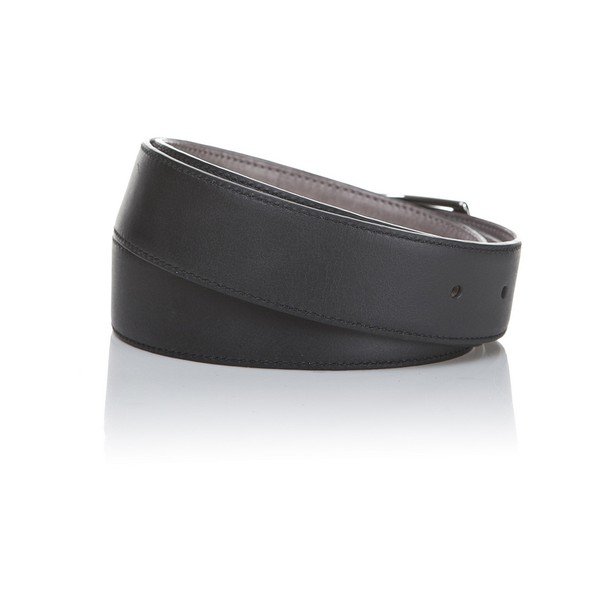 Pasek skórzany Black Grey, 130 cm-image-1