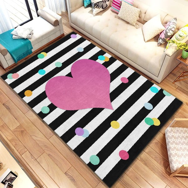 Dywan Homefesto Digital Carpets Heart, 100x140 cm